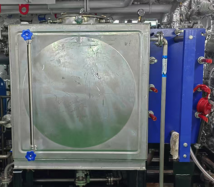 Ethylene glycol heating system