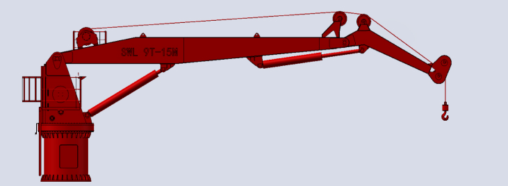 Marine Knuckle Boom