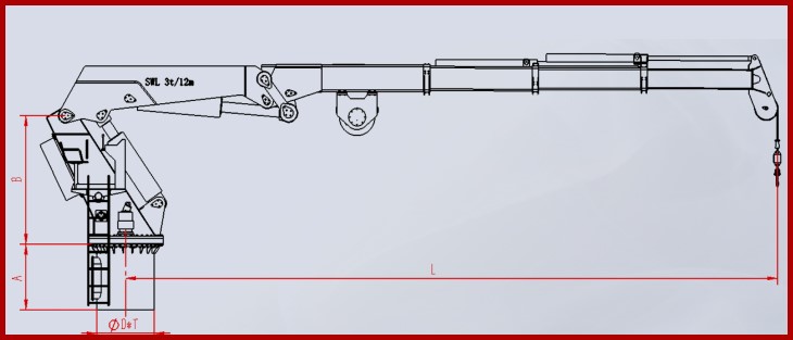 Marine Knuckle & Telescopic Boom Blueprint