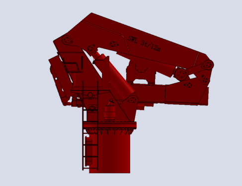 Marine Knuckle & Telescopic Boom