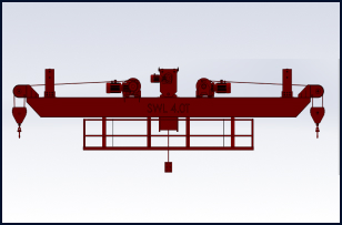 Monorail crane